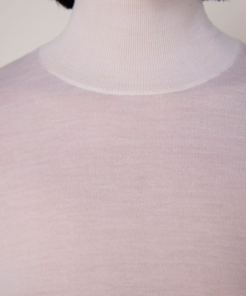 Machka Turtleneck Wool Knit Ecru