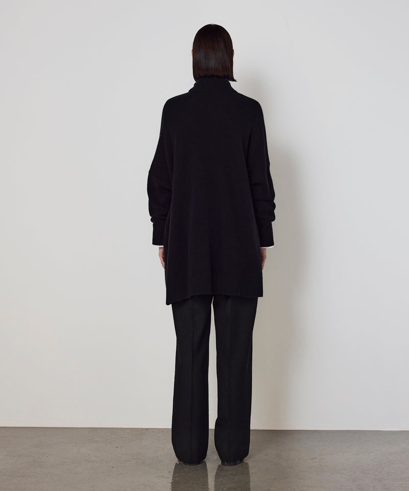 Machka Long Basic Knit Black