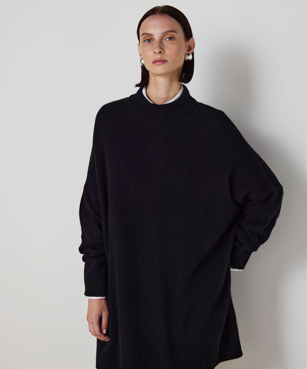Machka Long Basic Knit Black
