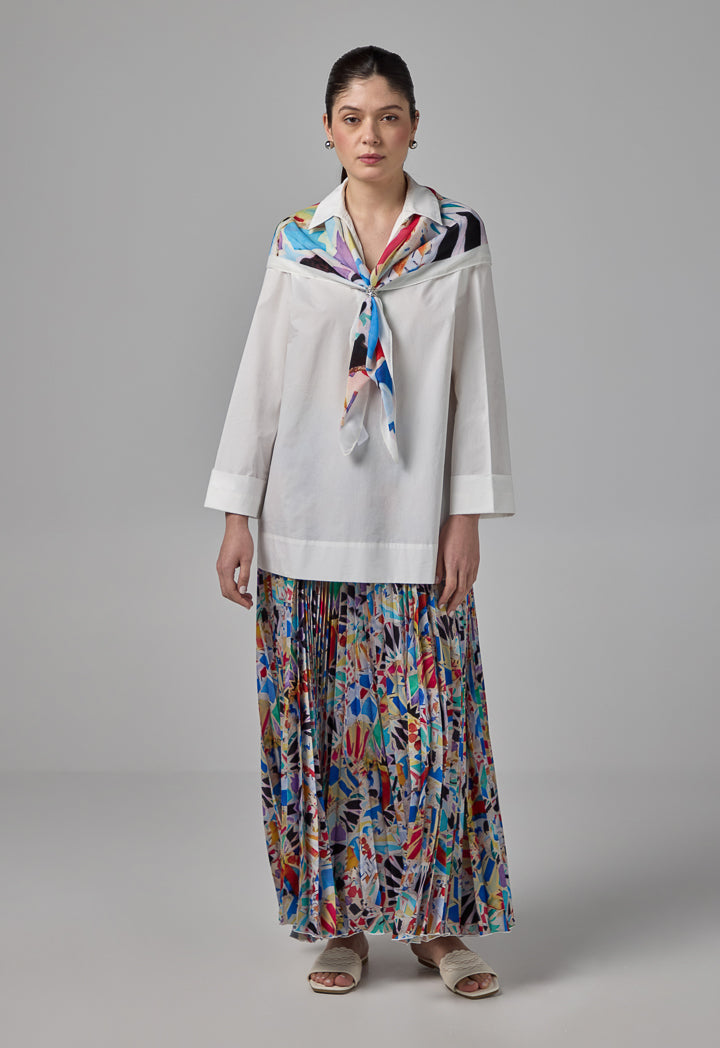 Choice Modern Multicolored Scarf Multi Color