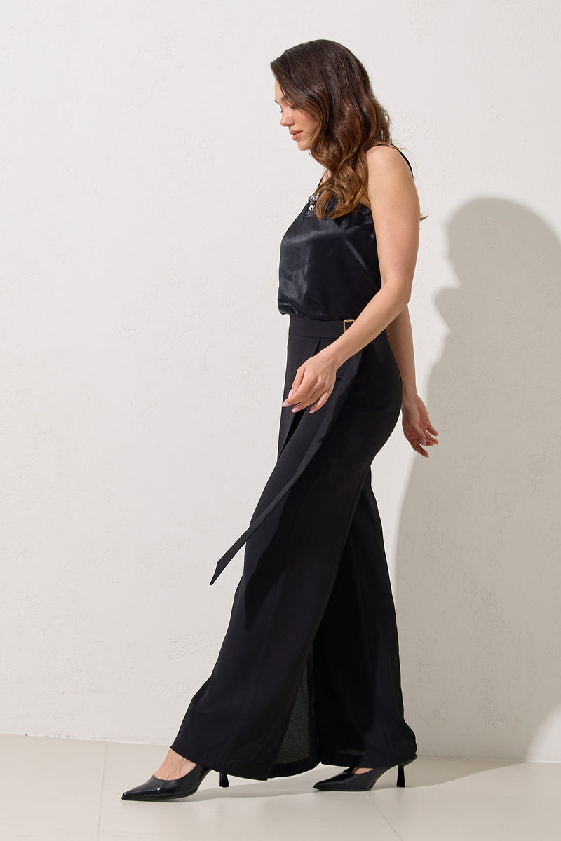 Setre Trousers With Detailed Skirt Black