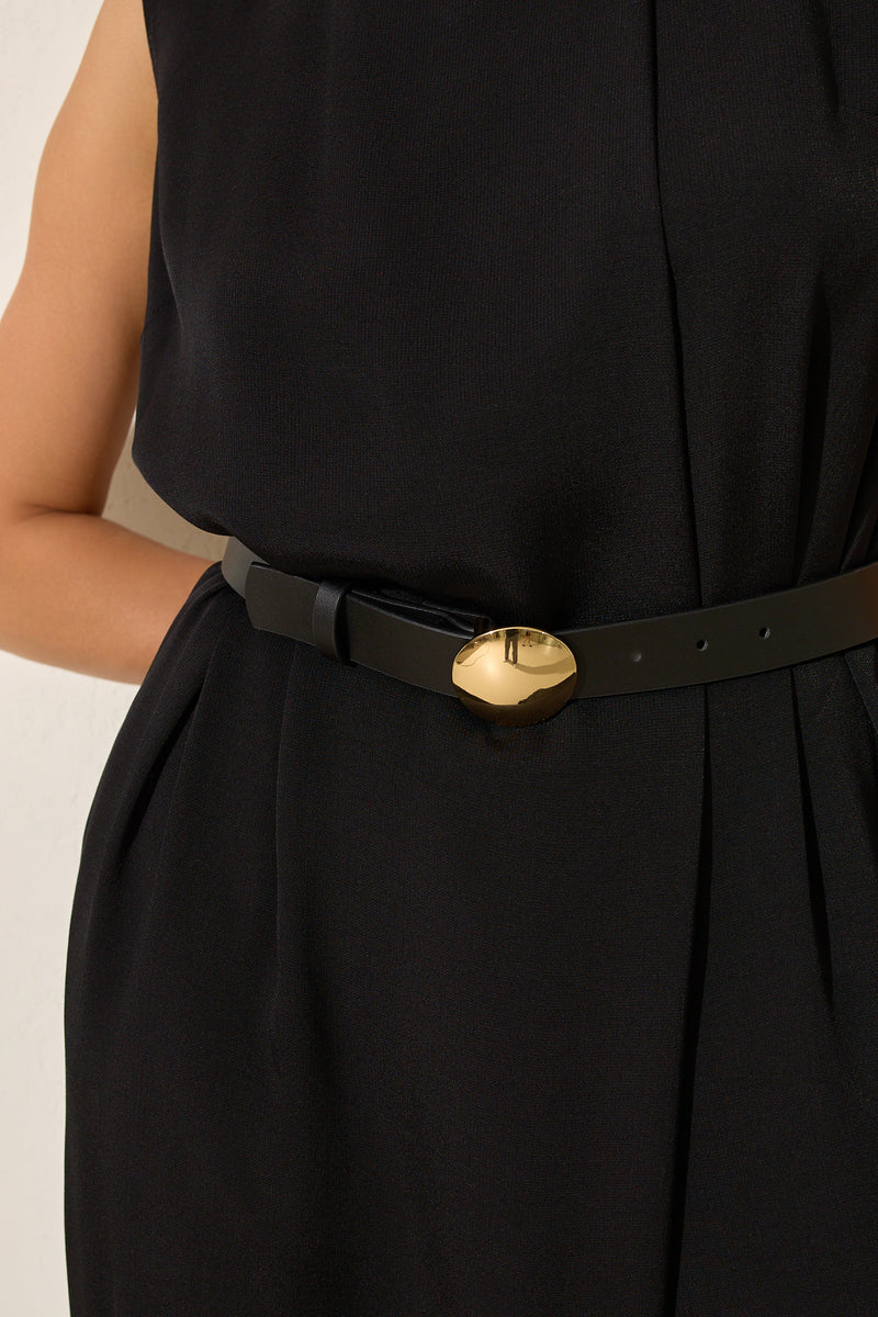 Setre Relaxed Sleeveless Jumpsuit Black