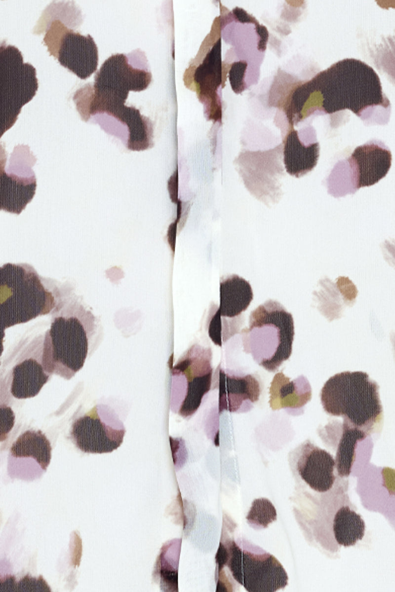 Setre Long Sleeve Patterned Shirt Light Lilac-Offwhite