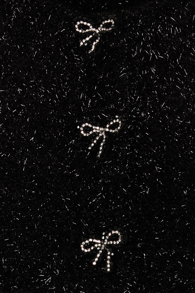 Setre Button Detailed Long Sleeve Knitwear Black