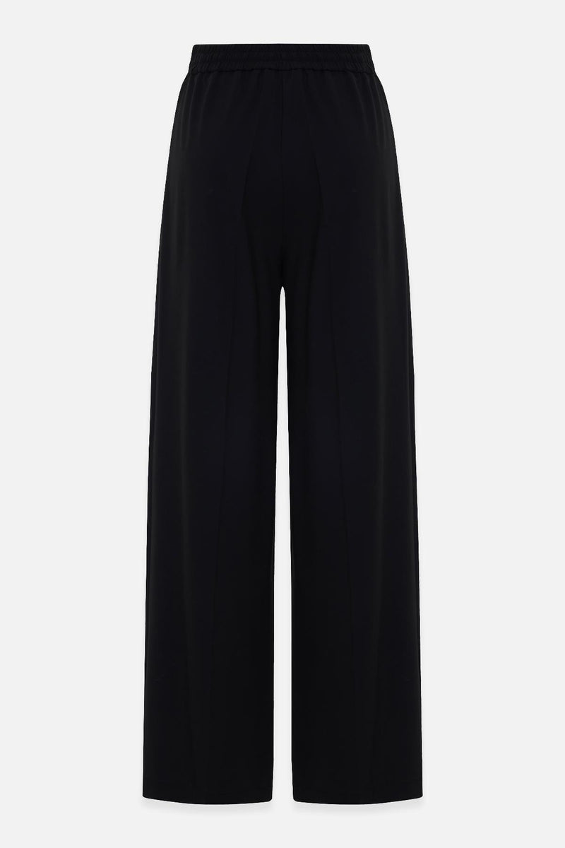 Setre Elastic Waist Relaxed Cut Trousers Black