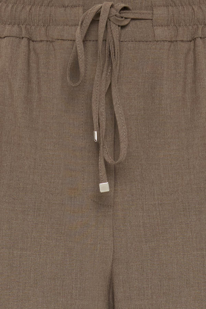 Setre Elastic Waist Relaxed Cut Trousers Mink