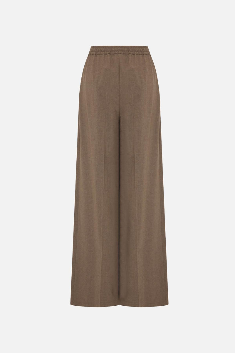 Setre Elastic Waist Relaxed Cut Trousers Mink