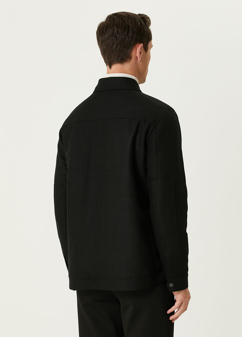 Beymen Club Men Wool Overshirt Black