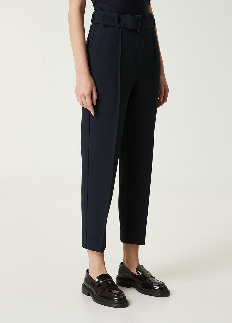 Beymen Club Belted Trousers Navy