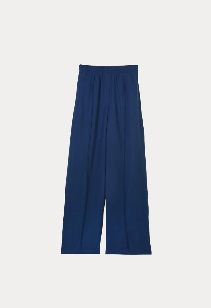 Choice Wide Leg Comfy Trouser Navy