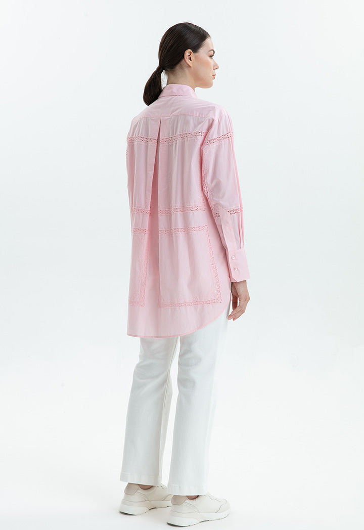 Choice Relaxed Fit Shirt Light Pink