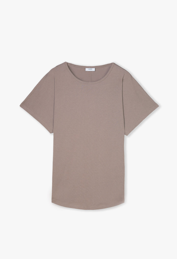 Choice Basic T-Shirt Brown