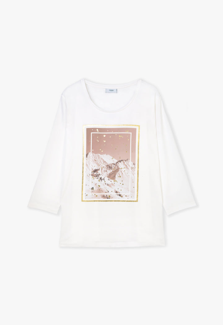 Choice Graphic Print T-Shirt Offwhite