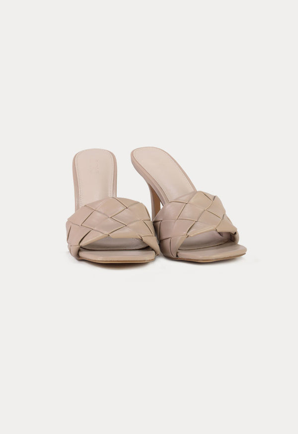 Choice Square Toe Sandals Nude