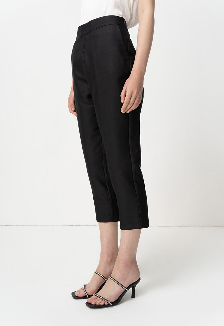 Choice Long Solid Formal Trouser Black