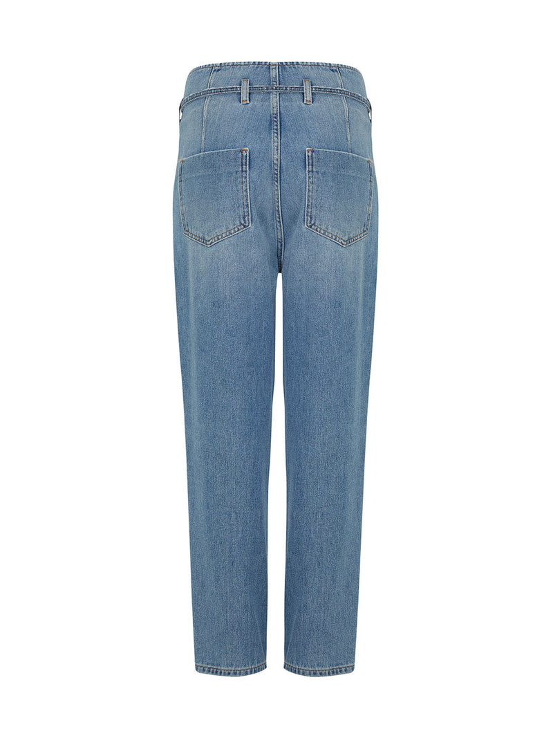 Nocturne Stone Detailed Mom Jeans Indigo