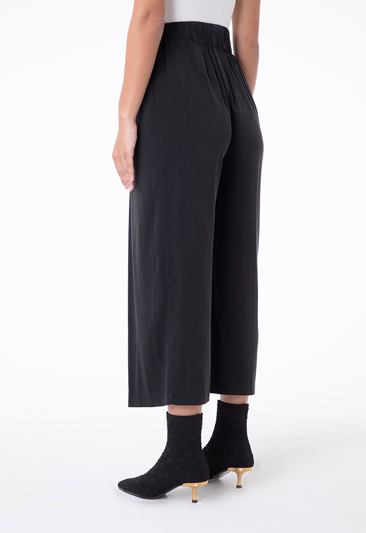 Choice Palazzo Wide Leg Pants Black