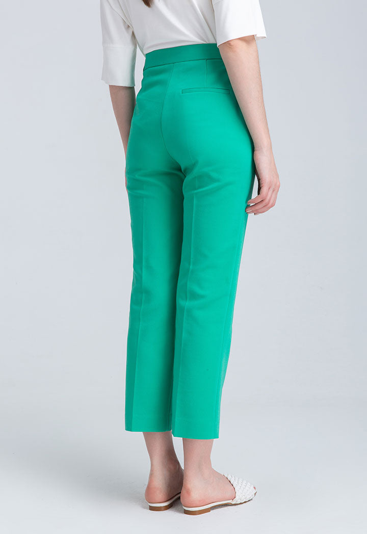 Choice Basic Straight Leg Trouser Green