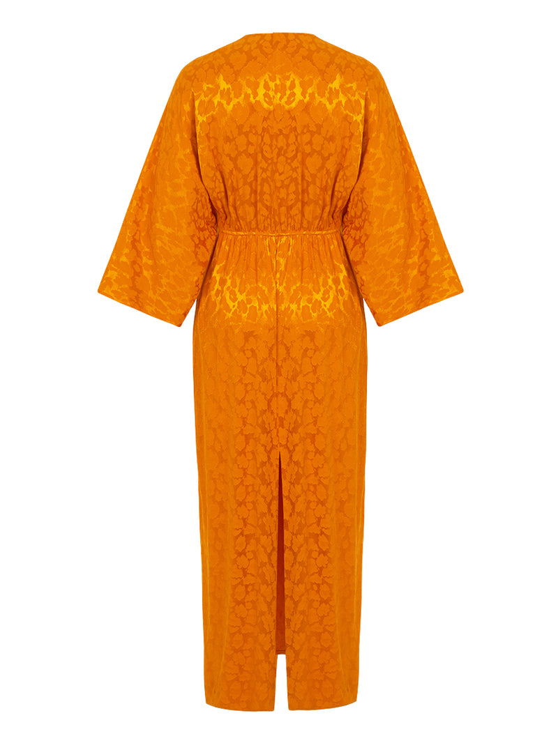 Nocturne Midi Dress Orange