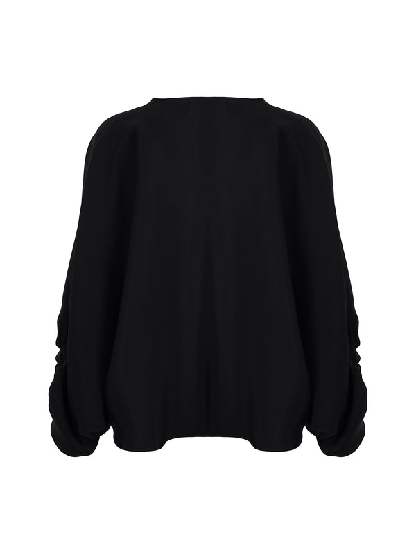 Nocturne Bat Sleeve Blouse Black