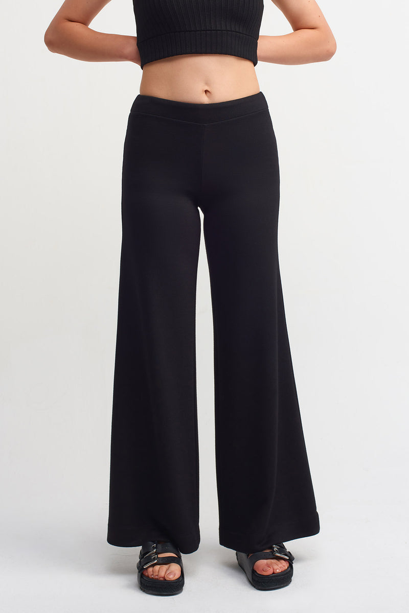 NU Normal Waist Trouser Black