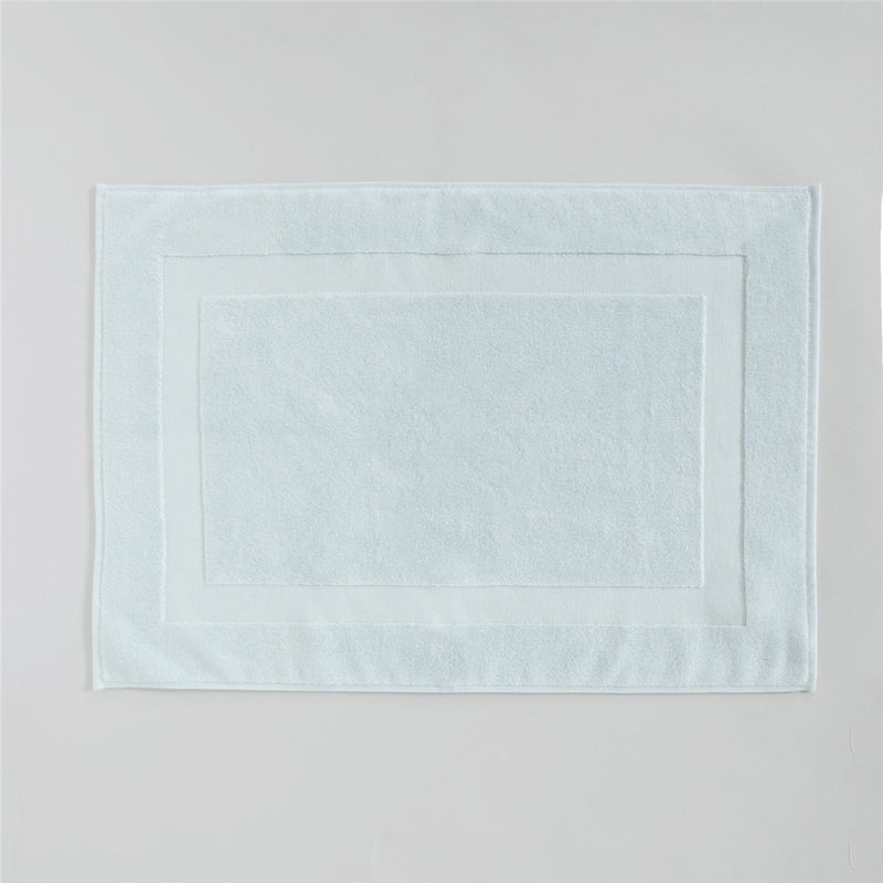 Chakra Bamboo Frame Foot Towel 50X70Cm Light Aqua