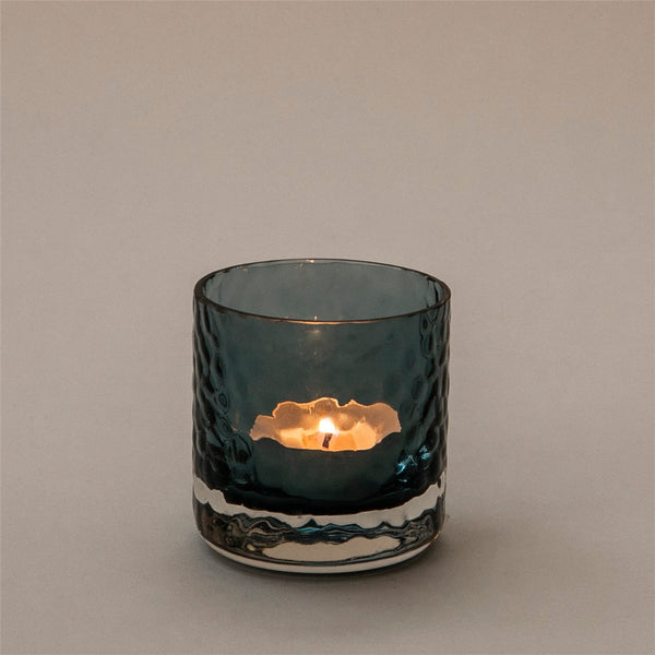 Chakra Melba Candle Holder 5X6.5Cm Green