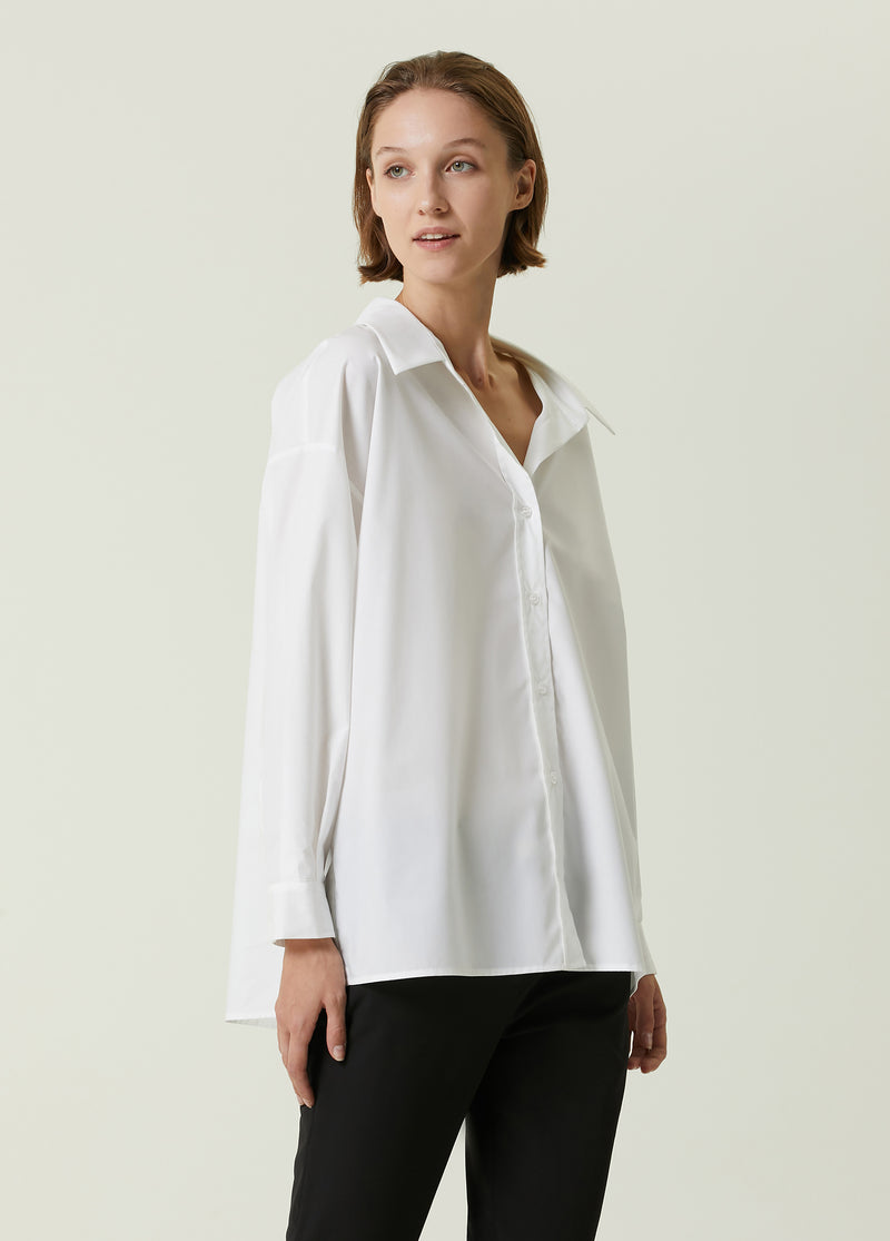 Beymen Collection Loose Cotton Shirt White